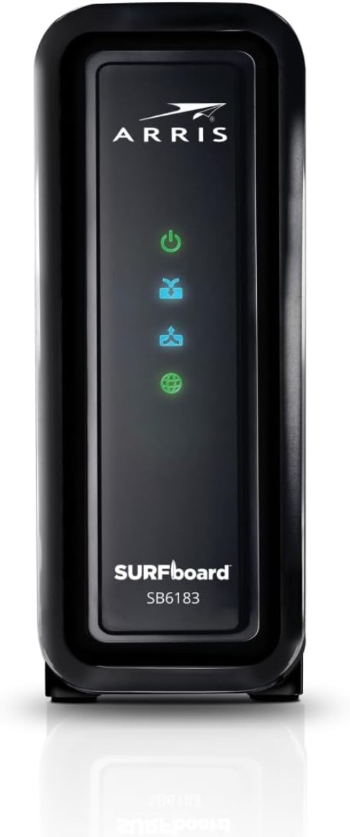 Fast DOCSIS 3.0 Cable Modem – 16×4 Channels, 400 Mbps Speed, Compact Design
