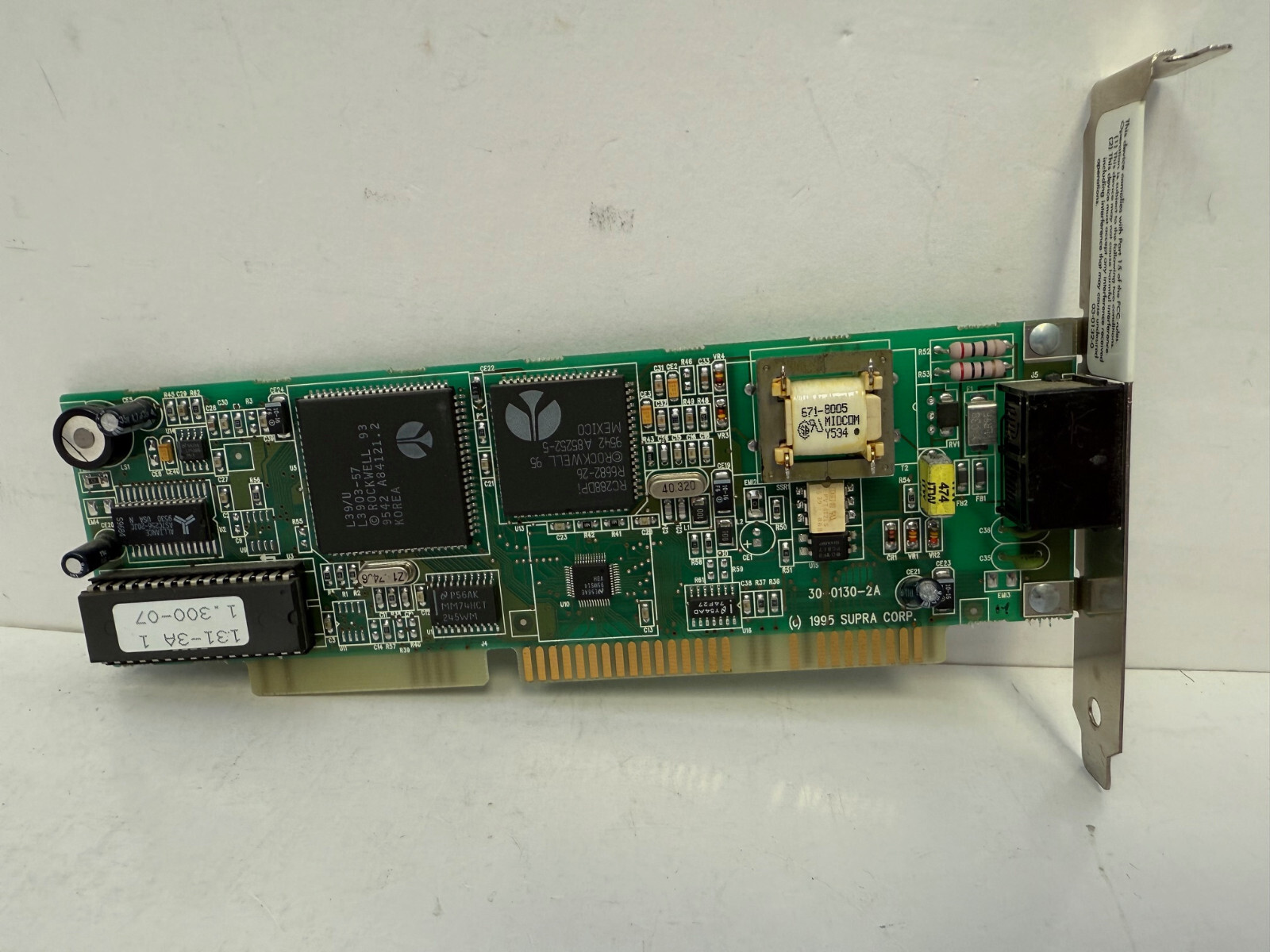 SUPRA CORP SUPRAEXPRESS 288i PnP ISA 28.8 INTERNAL MODEM WITH WARRANTY