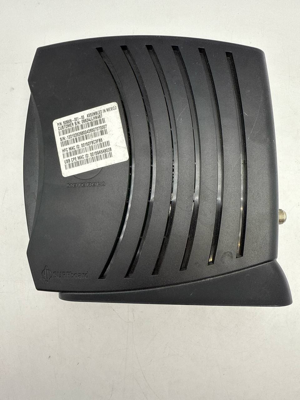 Motorola SB5120 SurfBoard DOCSIS 2.0 High Speed Cable Modem USB Ethernet 38Mbps
