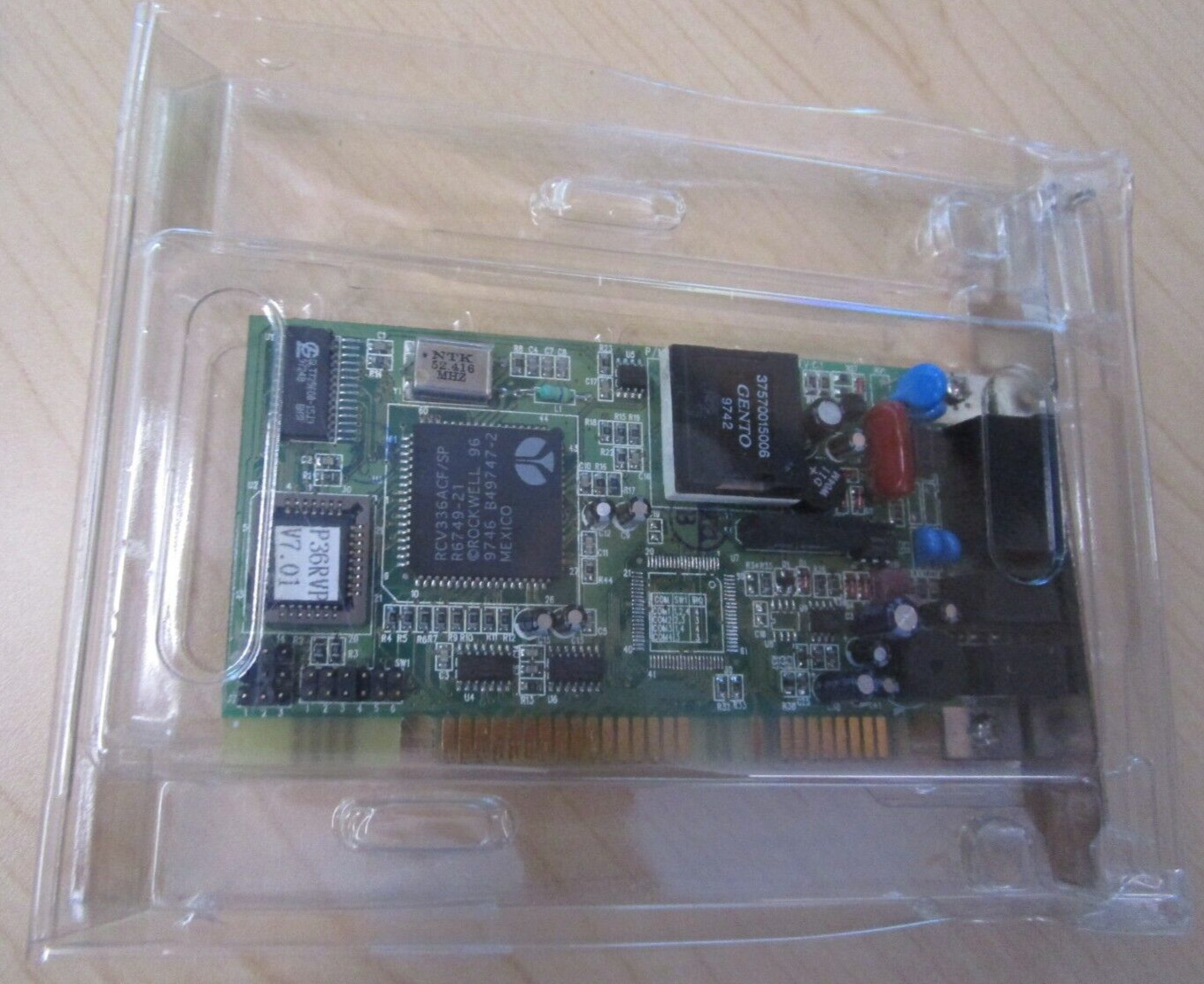 E-Tech Fax Modem & Voice Card ISA PC336RVP-CD