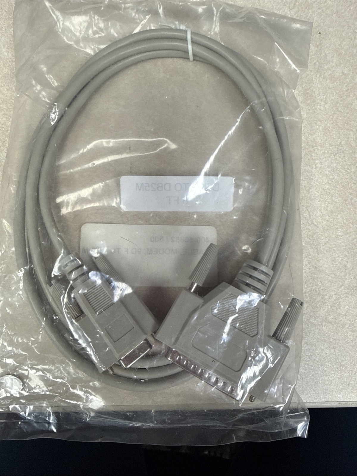 6Ft DB9F TO DB25M Male/Make Cable. 400-10882/000