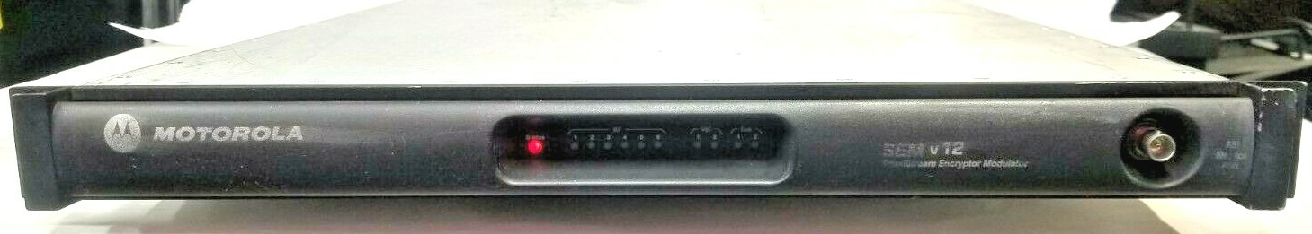 MOTOROLA SEM v12 SEMV12 AC ACP CONTROL PROCESSOR SMARTSTREAM ENCRYPTOR MODULATOR