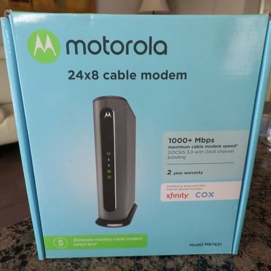 Motorola MB7621-10 1000 Mbps Modem