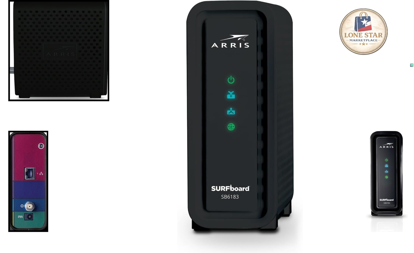 SURFboard SB6183 Cable Modem – Ideal for Streaming with Up to 400 Mbps Speed