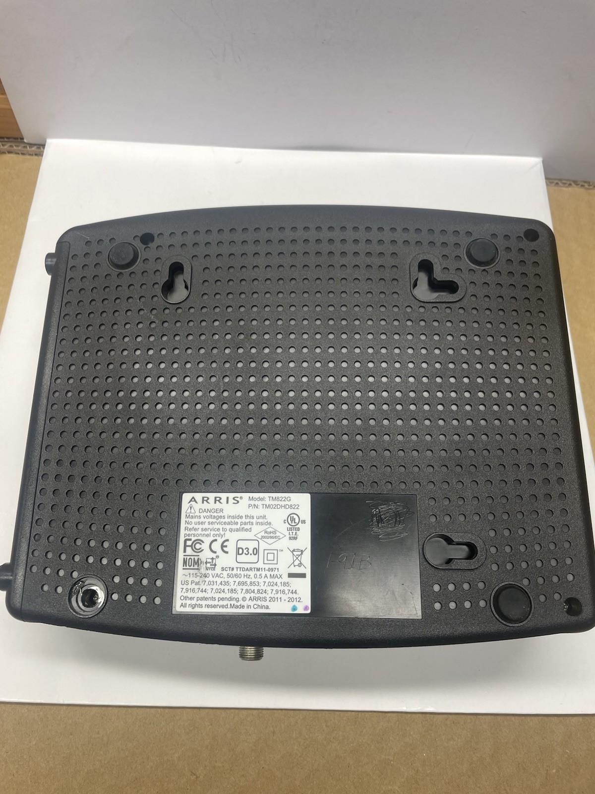 ARRIS Touchstone Telephony Cable Modem TM822G