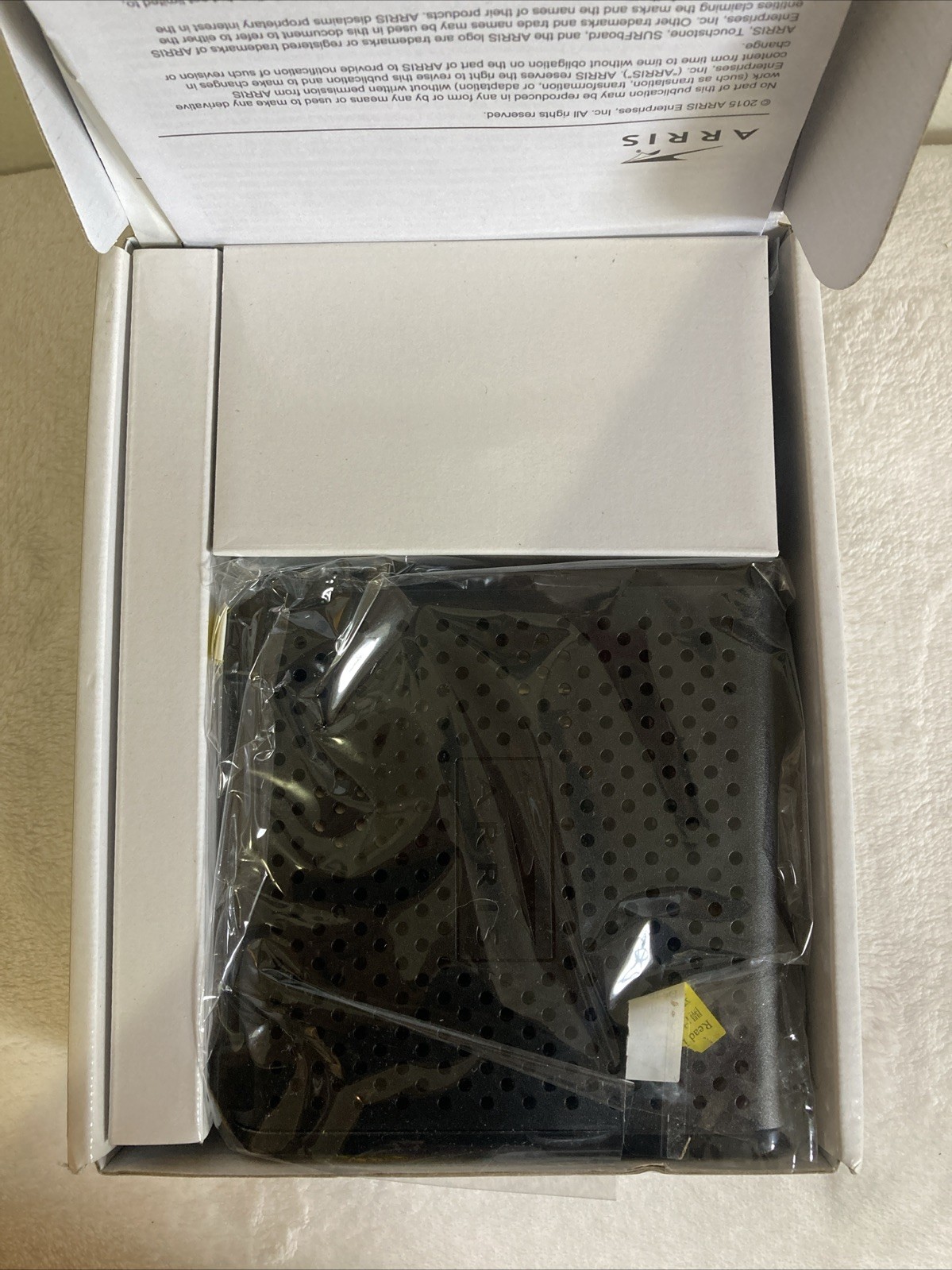 ARRIS SURFboard (16×4) DOCSIS 3.0 Cable Modem SB6183 Black 612572216712