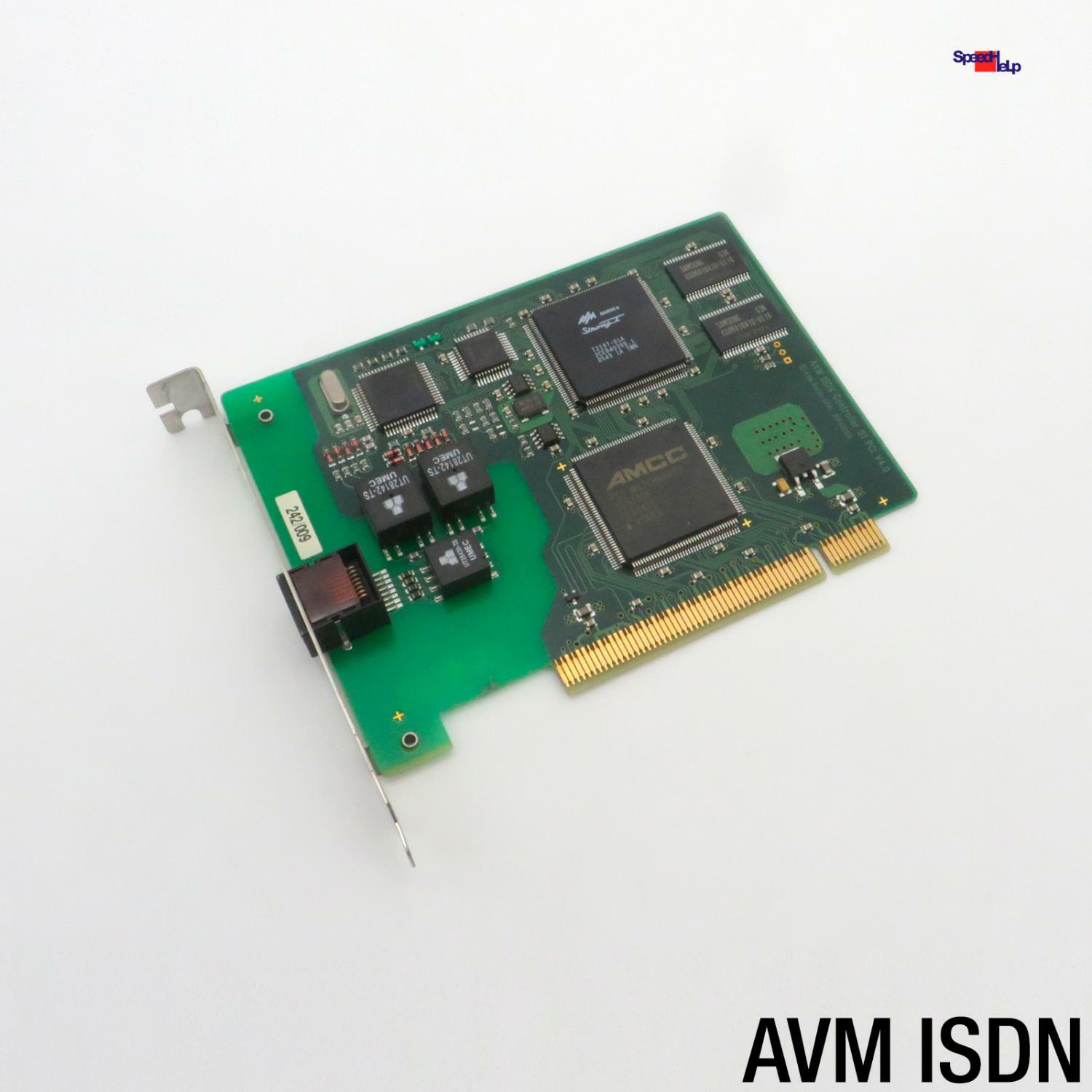 AVM FRITZ! CARD PCI ISDN CONTROLLER MODEM FRITZ! FRITZCARD B1 PCI V4.0 ACTIVE