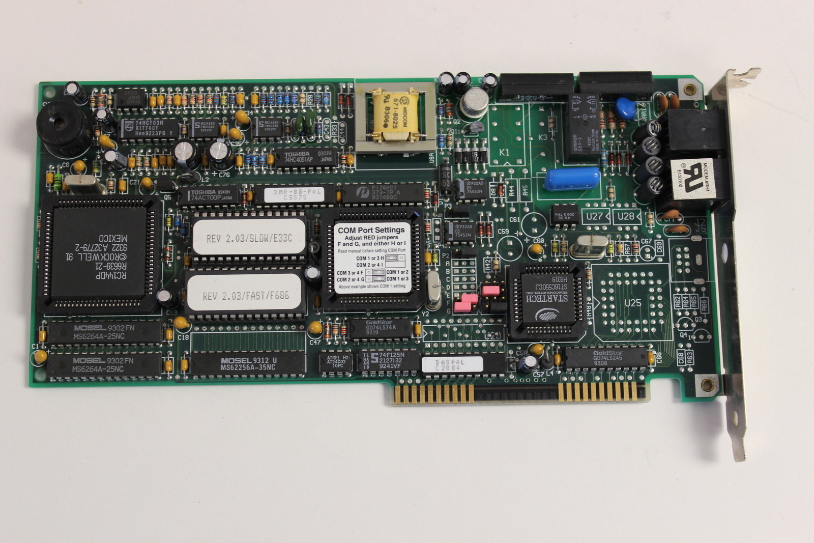 ZOOM VFPV32BIS 14.4 ISA INTERNAL FAX/MODEM WITH WARRANTY