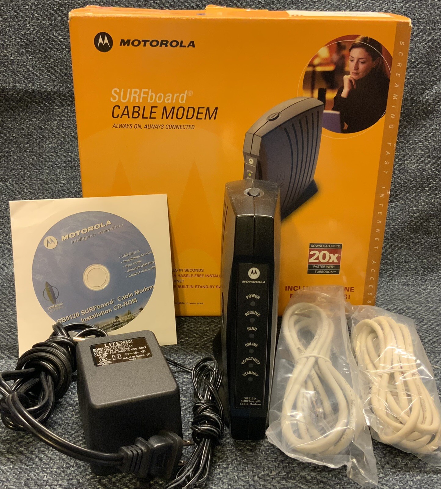 Motorola SURFboard Cable Modem SB5120 NEW