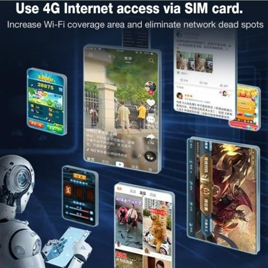 Modem Dongle, 4G LTE Modem, Modem Dongle with SIM Card Slot, TDD FDD Car Mini…
