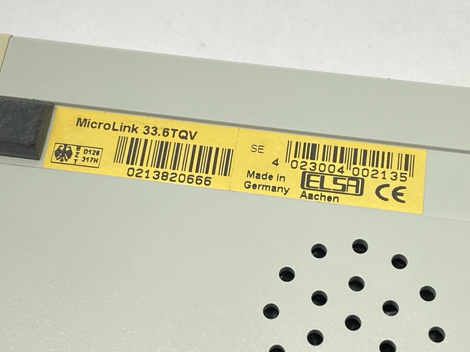 Elsa MicroLink 33.6TQV Analog Modem