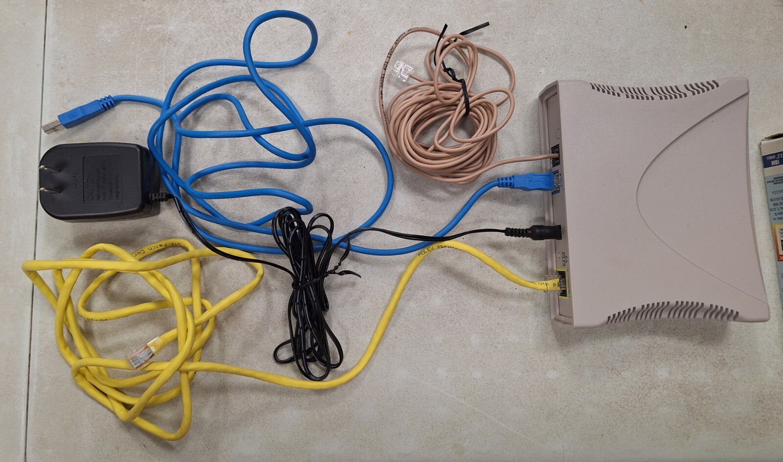WESTELL DSL MODEM, CABLES & FILTERS – USED Plus A Free Extra Modem