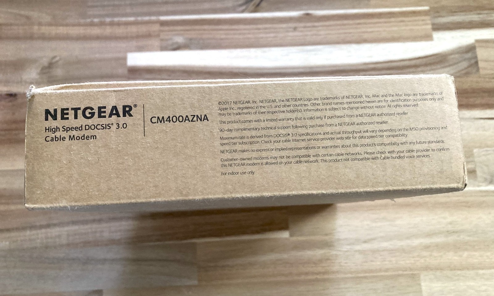 NETGEAR High Speed DOCSIS 3.0 CABLE MODEM CM400AZNA Spectrum, Xfinity NEW