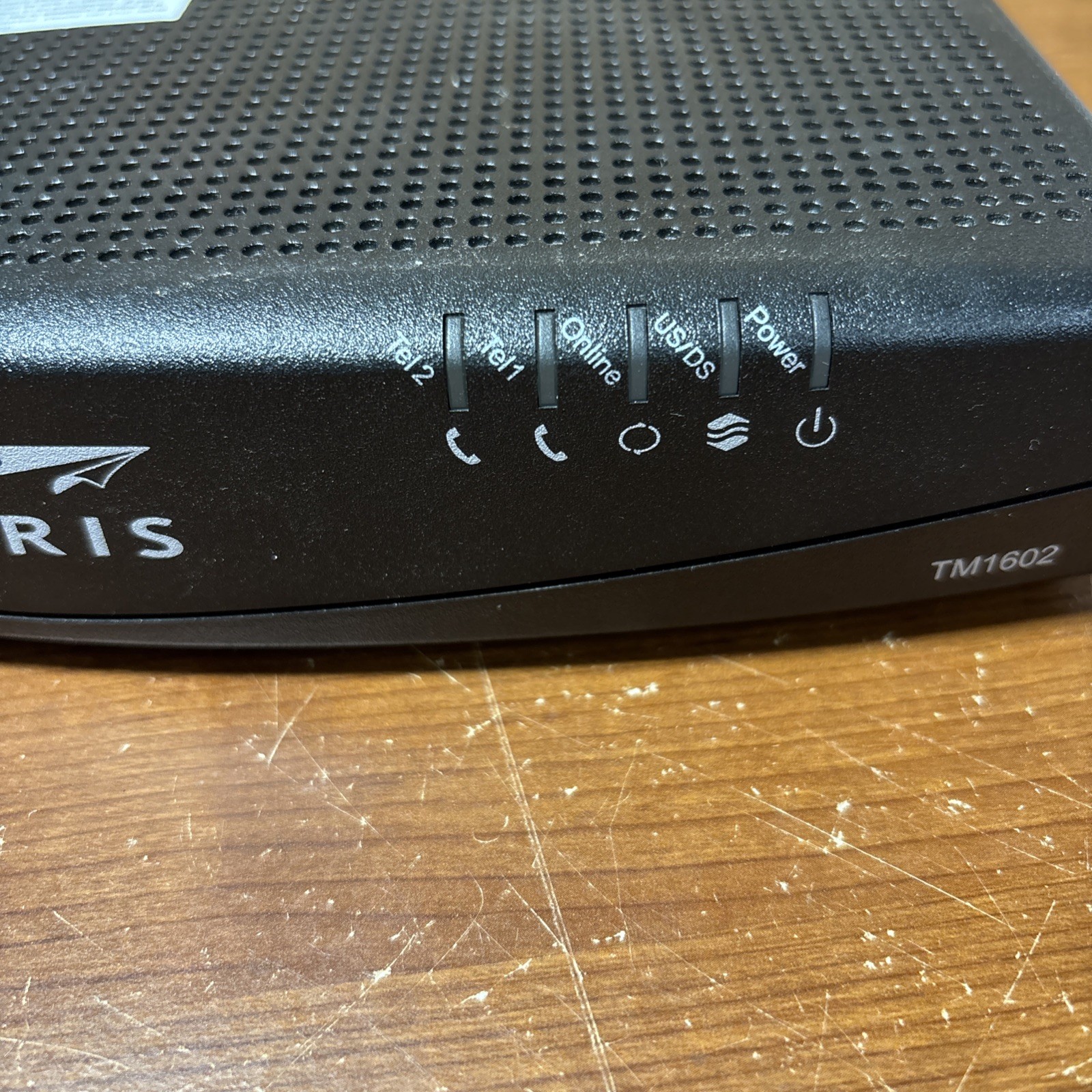 Arris TM1602 Cable Modem DOCSIS Optimum NO CORDS