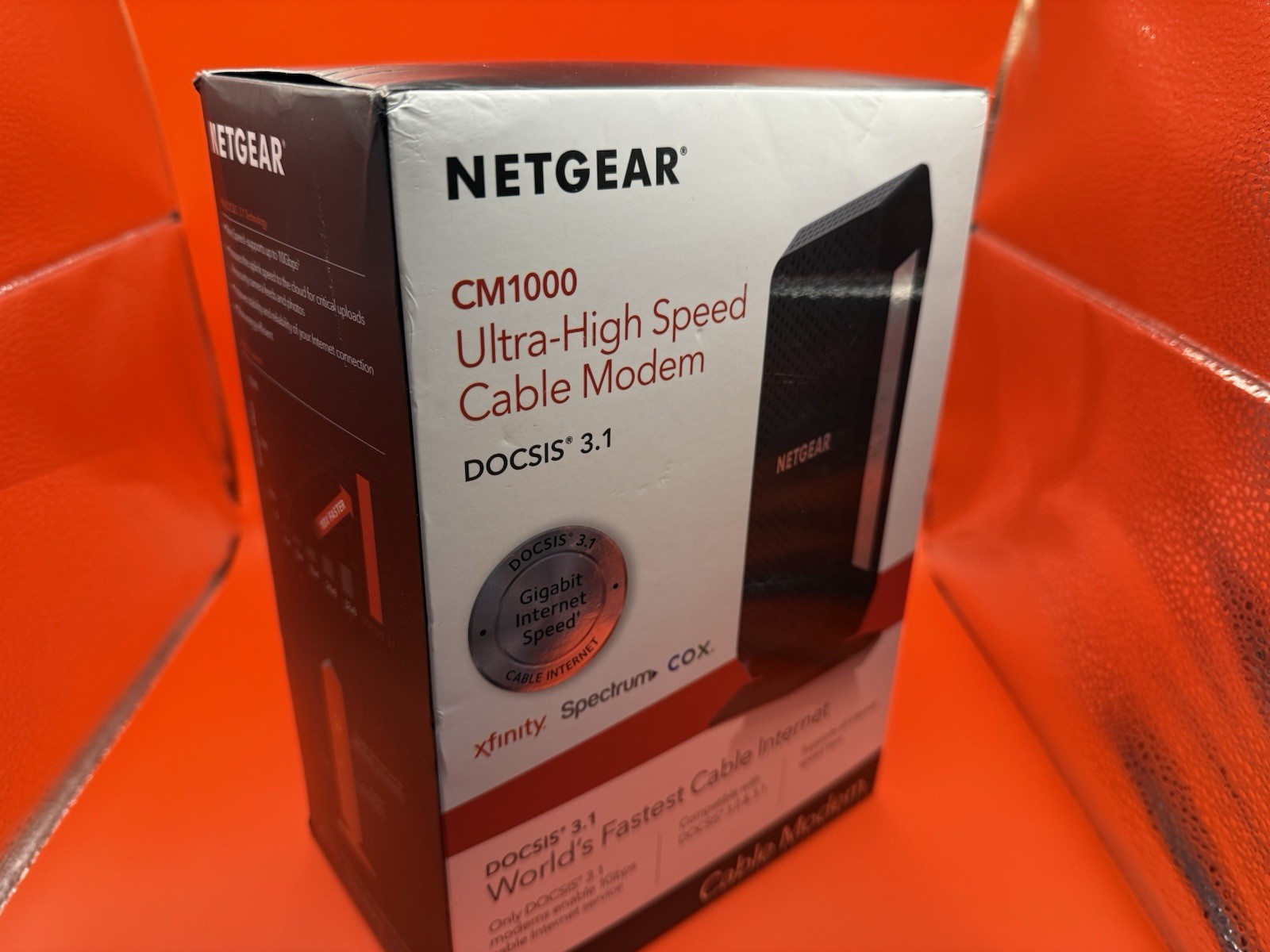 NETGEAR CM1000 DOCSIS 1000Mbps Cable Modem (CM1000-1AZNAS)