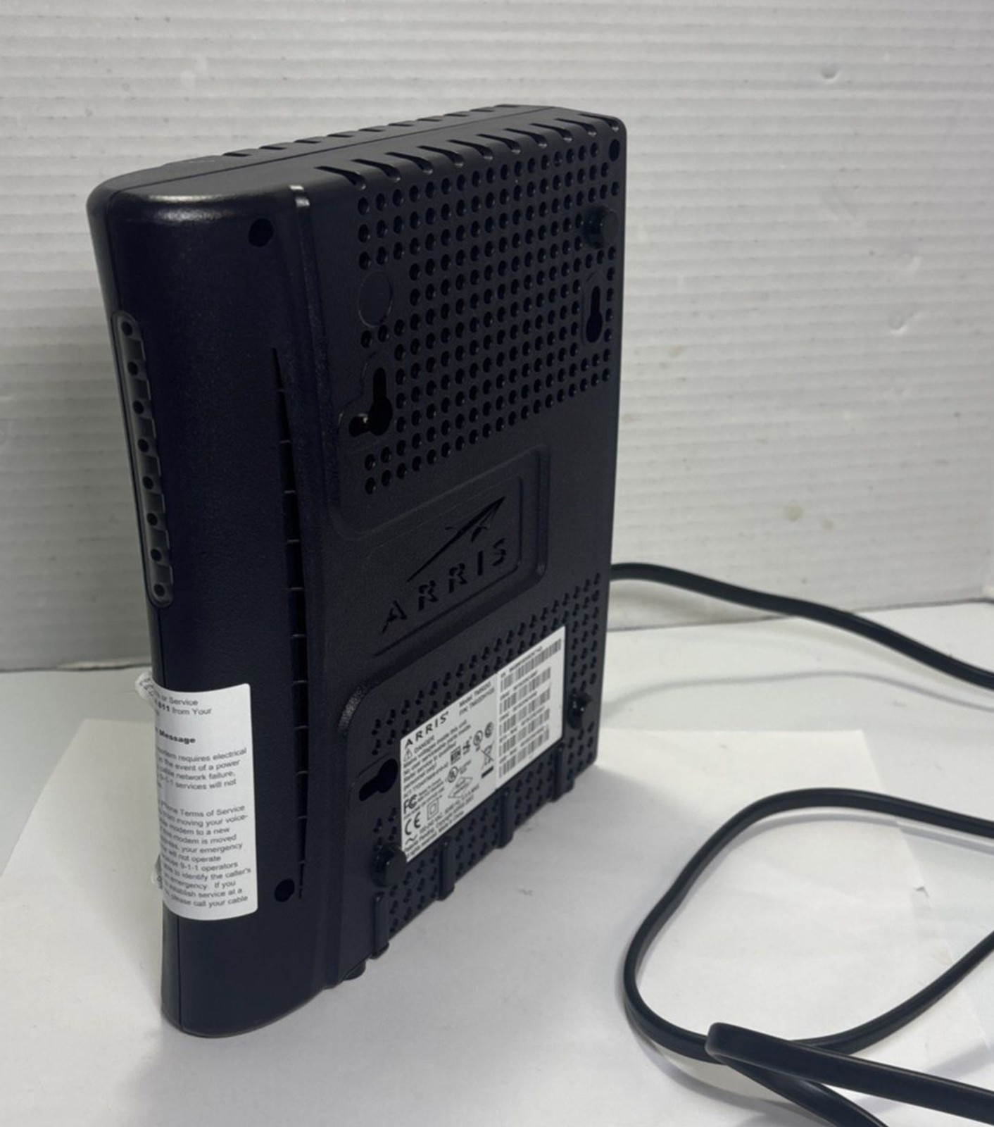 Arris TM502G Touchtone Telephony Modem TM502G w/ Power Adapter TM02DH105- Tested