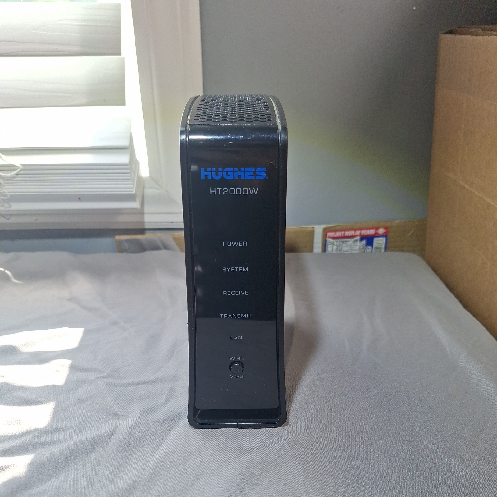 HughesNet HT2000W Black Satellite Dual Band 2.4Ghz-5Ghz Internet Modem Router