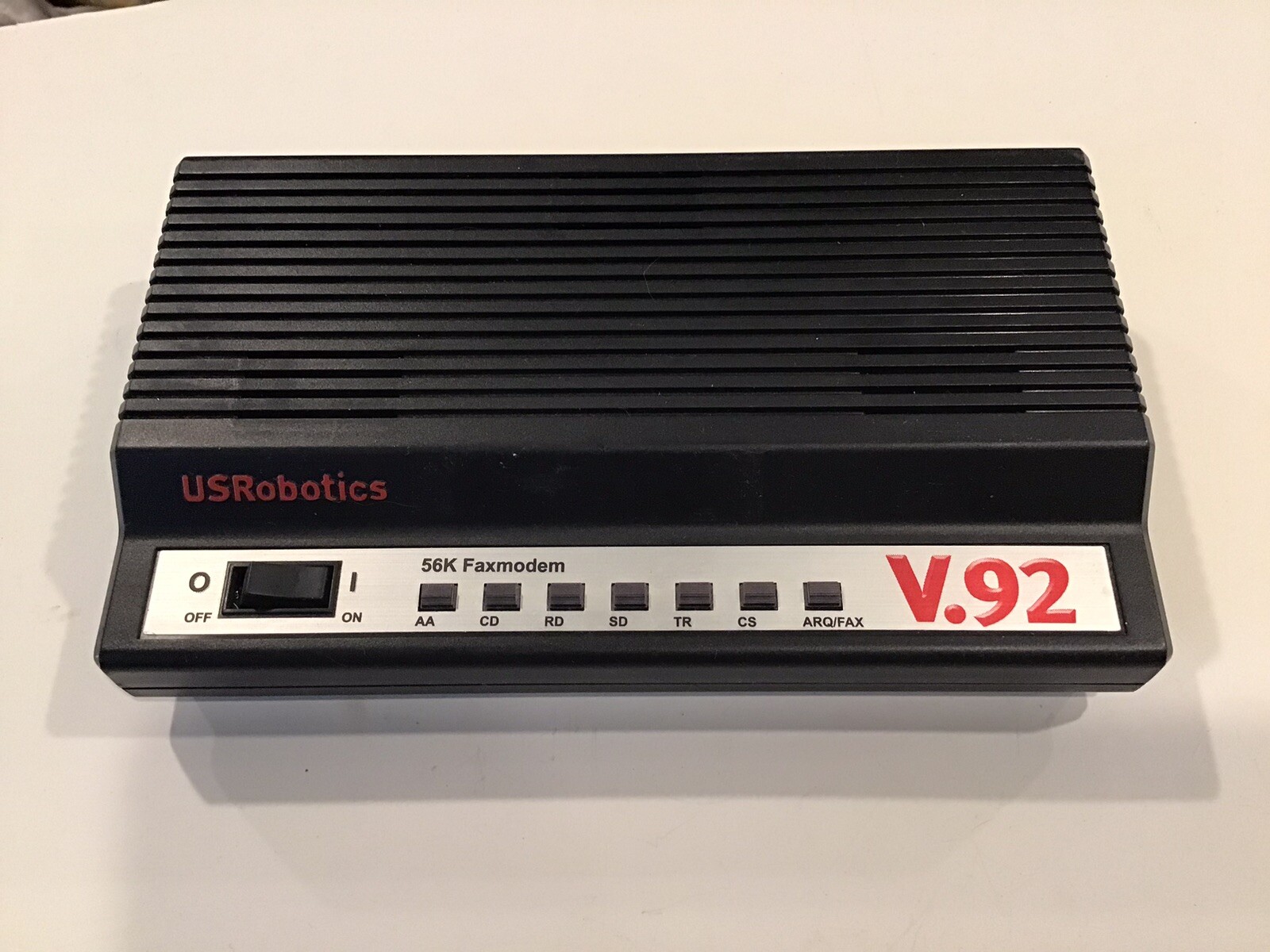 US Robotics V.92 USR5686E External Modem + Fax