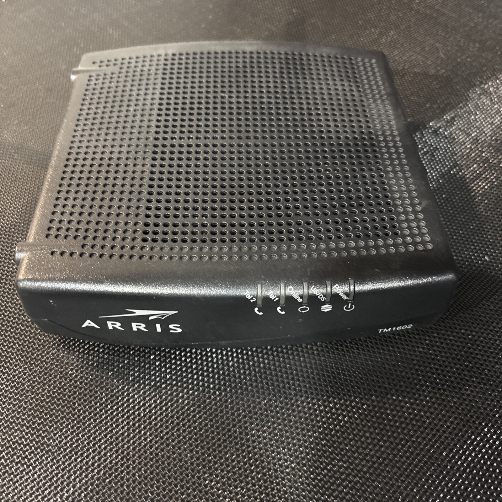 FREE SHIPPING Arris TM1602A Docsis 3.0 Cable Modem W/POWER ADAPTER