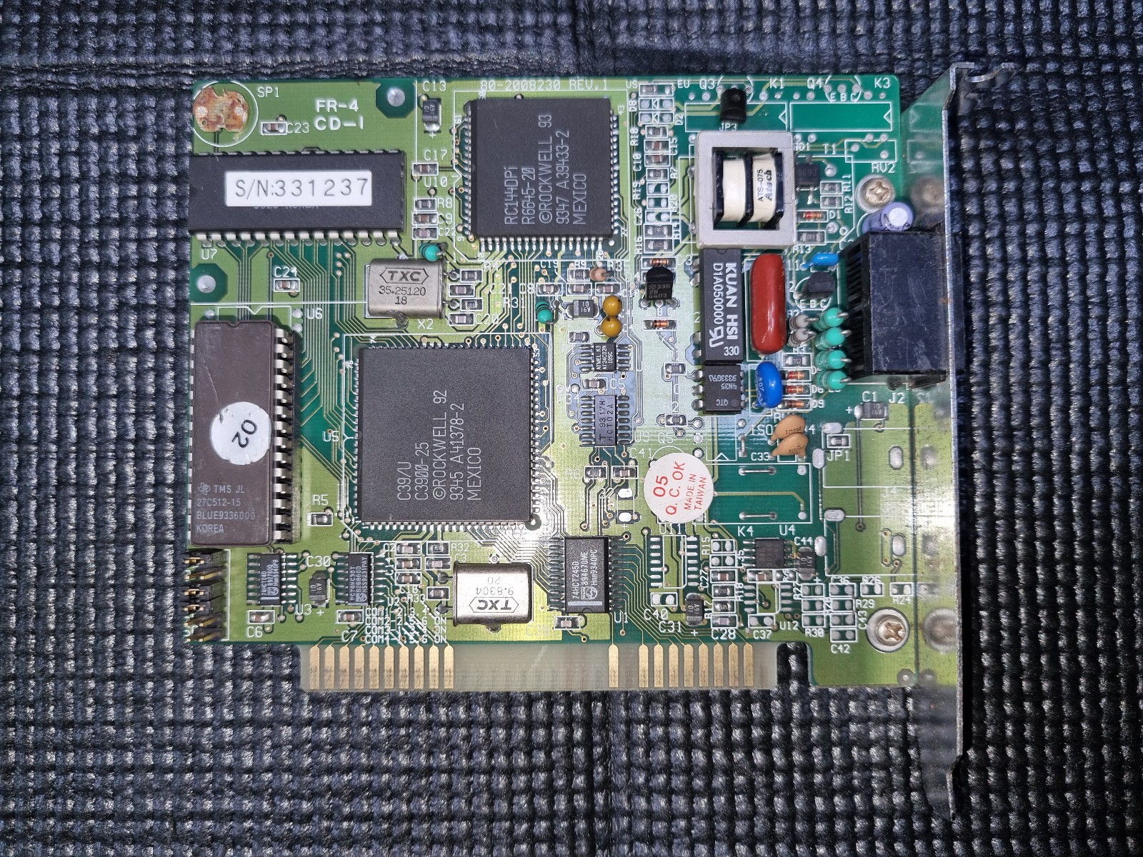 Rockwell RC144DPi 14.4k ISA Fax/Modem – Vintage PC hardware