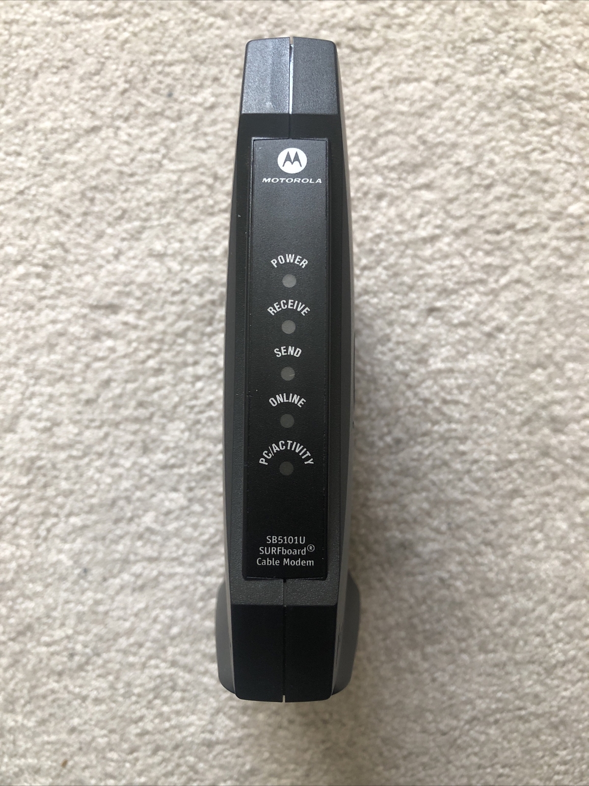 Motorola SURFboard SB5101U Cable Modem Only – No Power Adapter