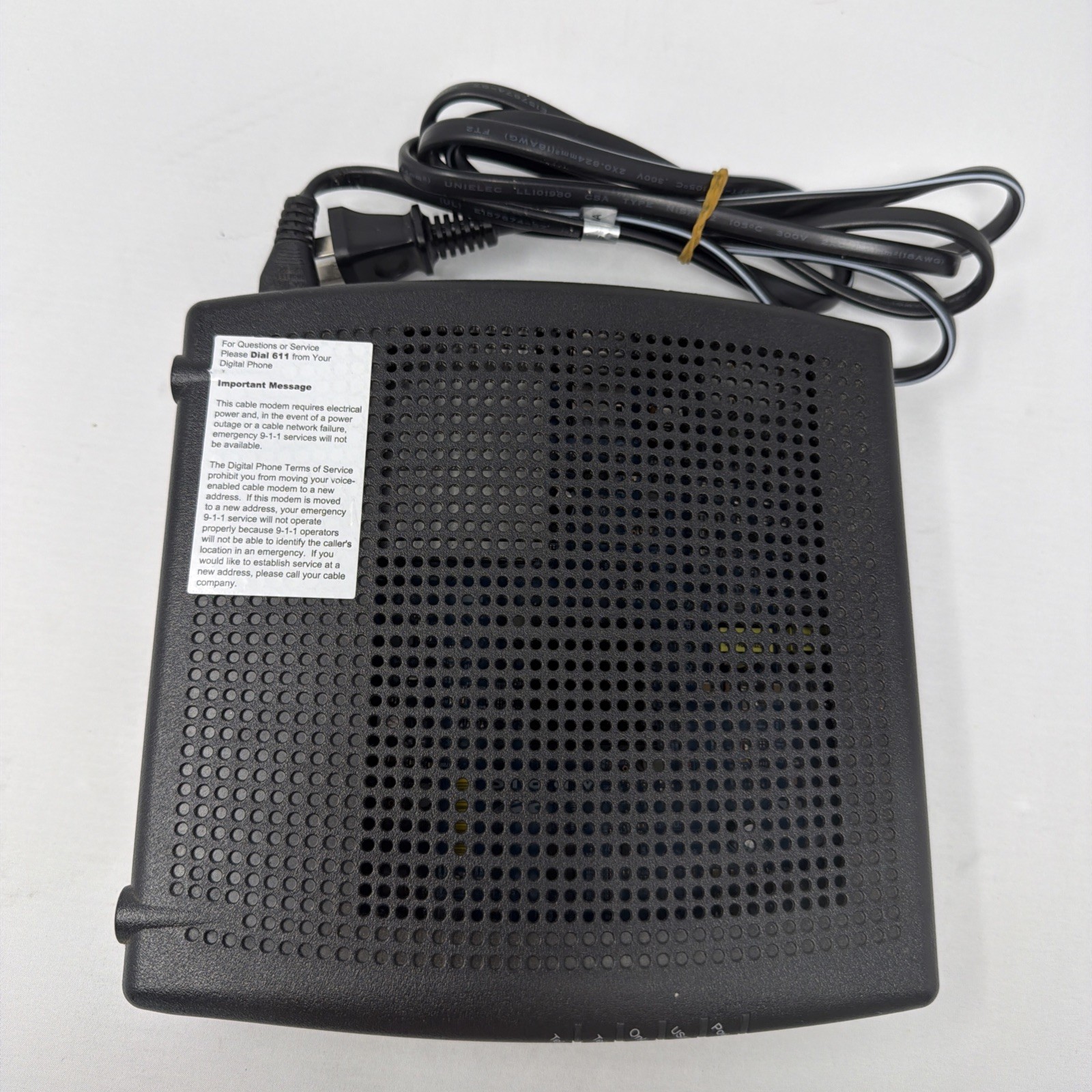 ARRIS Internet Cable Modem DOCSIS 3.0 Model TM1602A (A20)
