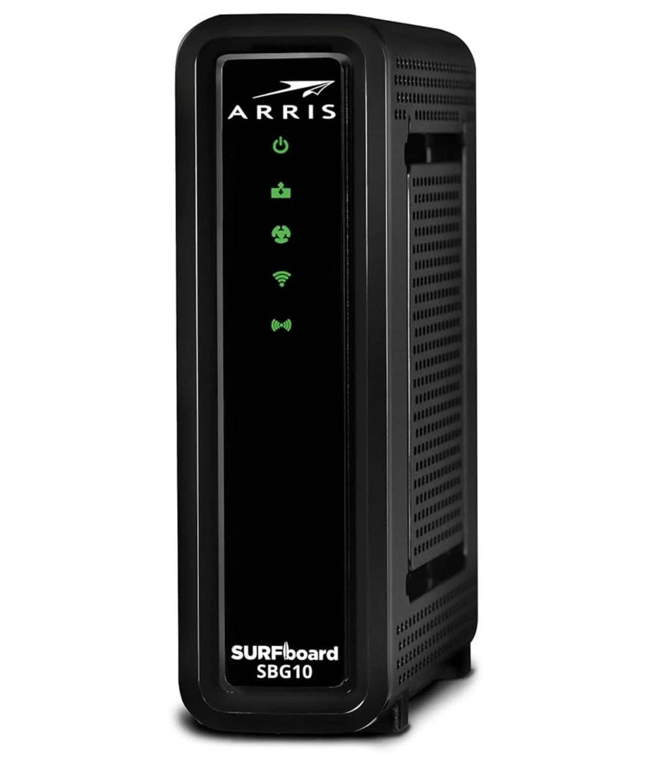 ARRIS SBG10 SURFboard AC1600 Dual-Band Cable Modem Router – Black REFURBISHED