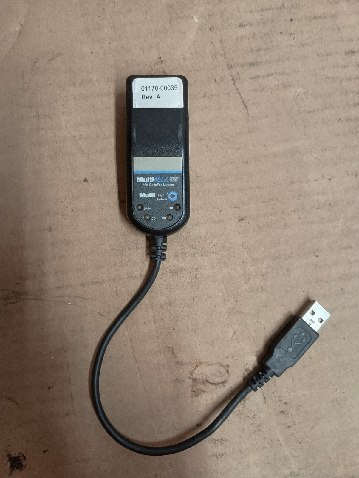 MULTITECH MULTIMOBILE USB MT5634MU 56K DATA/FAX MODEM Excellent Pre Owned Cond