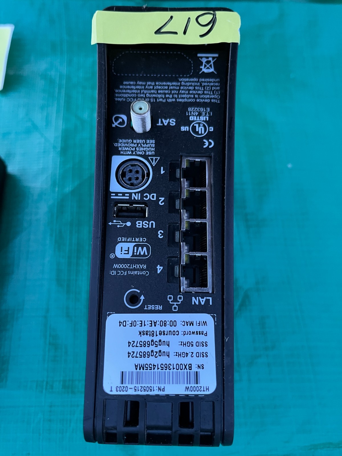 CALIX HUGHES CABLE SATELLITE CABLE TV NETWORK MODEM ROUTER CAT 5 COAXIAL SWITCH
