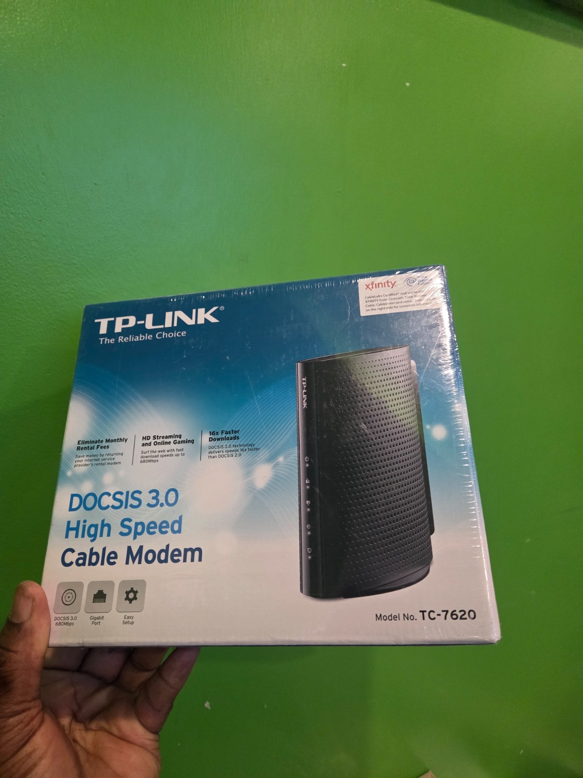 TP-LINK TC-7620 680Mbps Cable Modem