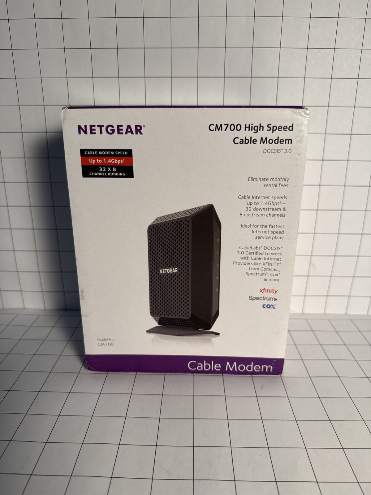 NETGEAR CM700 High Speed Cable Modem Free Shipping WIFI Network speed 1.4gbps