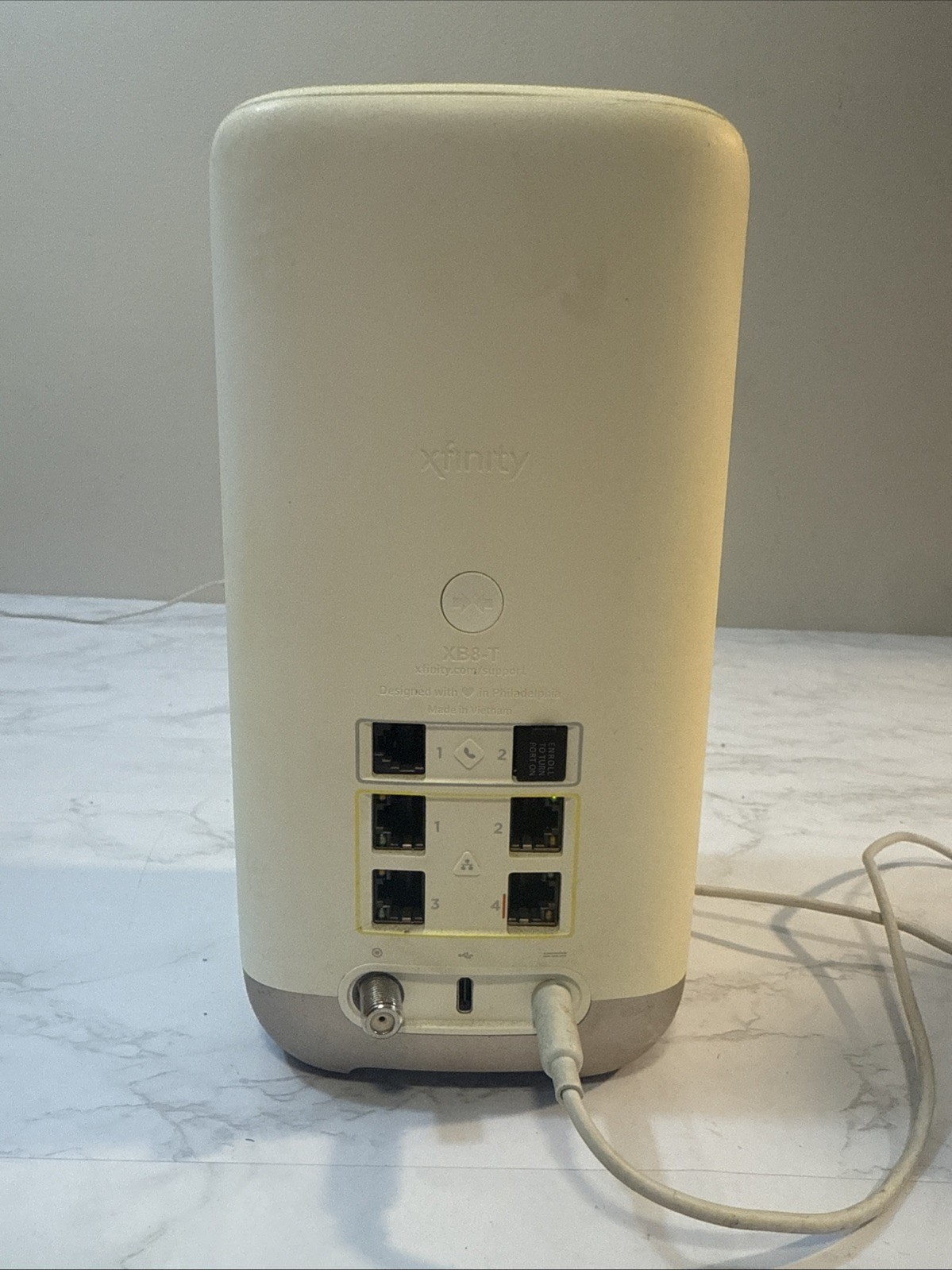 Xfinity xFi Gateway Router XB8-T Wifi CGM4981COM W/Power Adapter