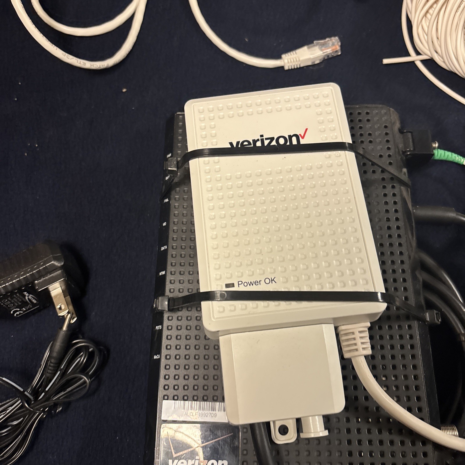 Verizon FiOS Alcatel-Lucent Nokia I-211M-L ONT Fiber Optical Network AS IS