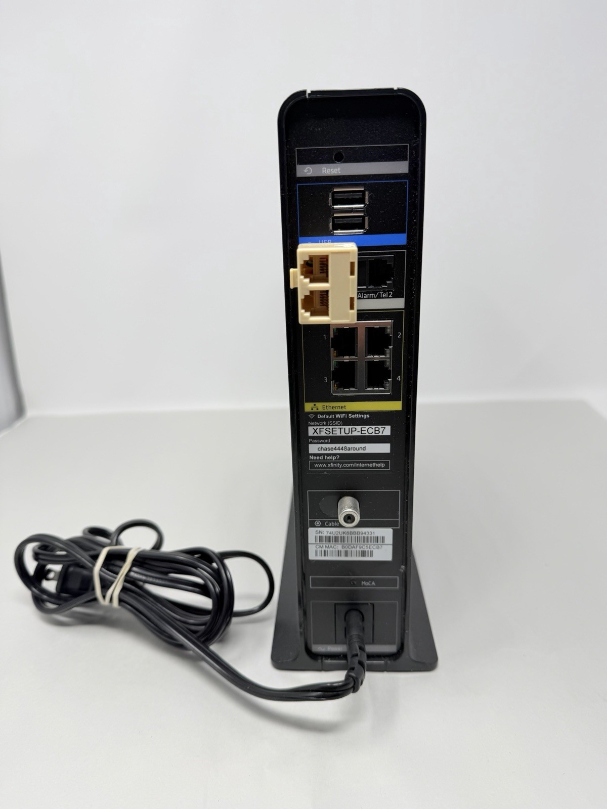 Comcast Xfinity Modem Router Wifi Use Dual-Band 802.11ac