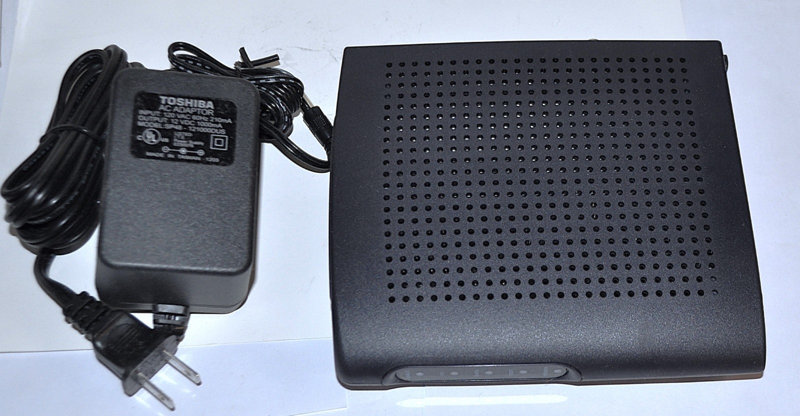 TOSHIBA CABLE MODEM PCX2600 MODEL DAZ8823A & POWER SUPPLY NEW IN OPEN BOX