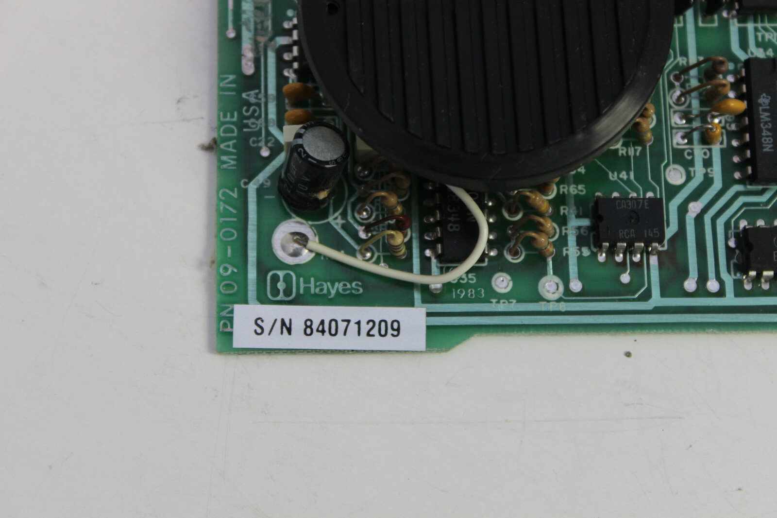 HAYES 1200 B SMARTMODEM 8 BIT ISA LONG FULL LENGTH BOARD 1200B WITH WARRANTY