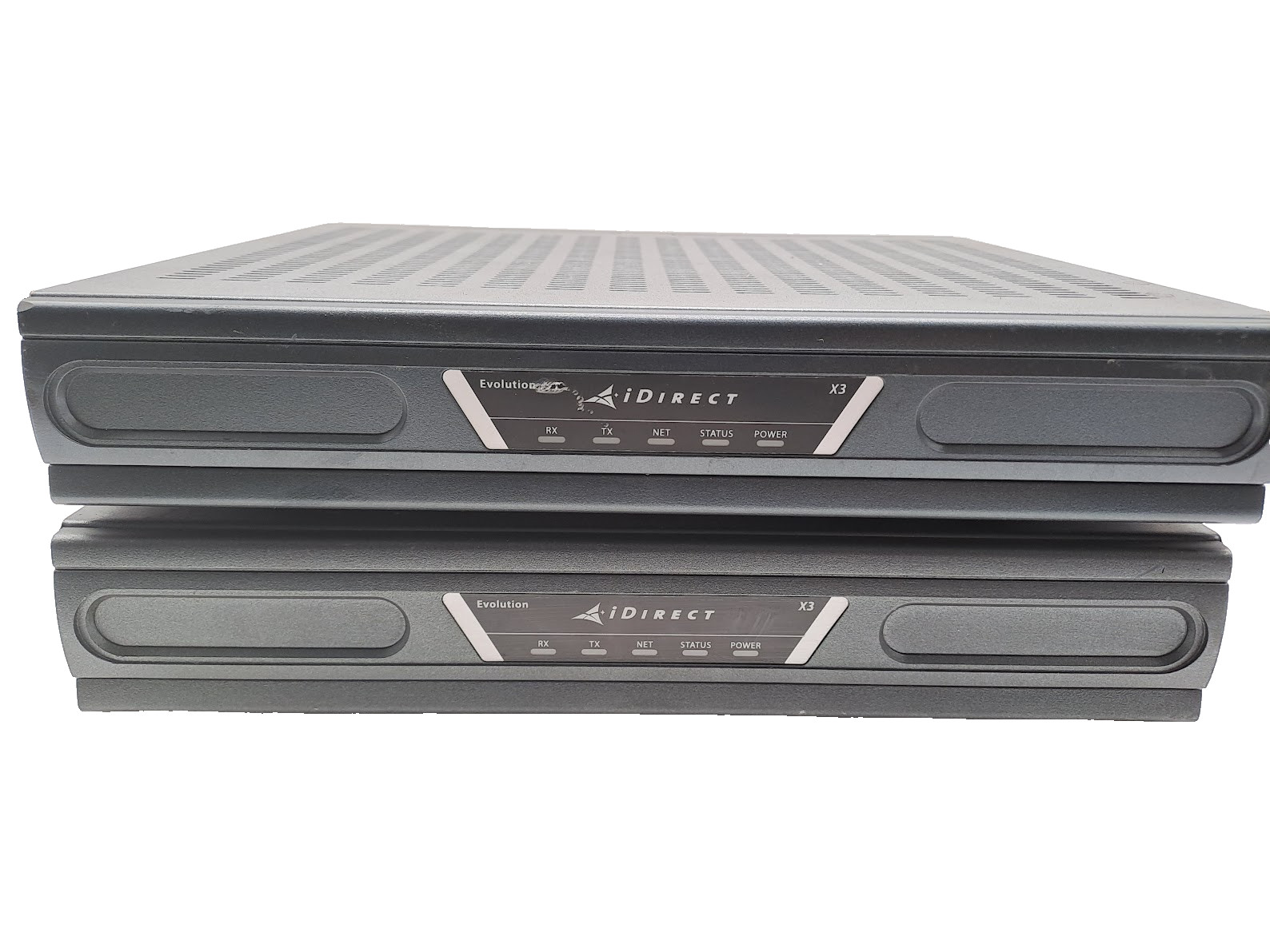 LOT OF 2 iDirect Evolution X3 Satellite modem router