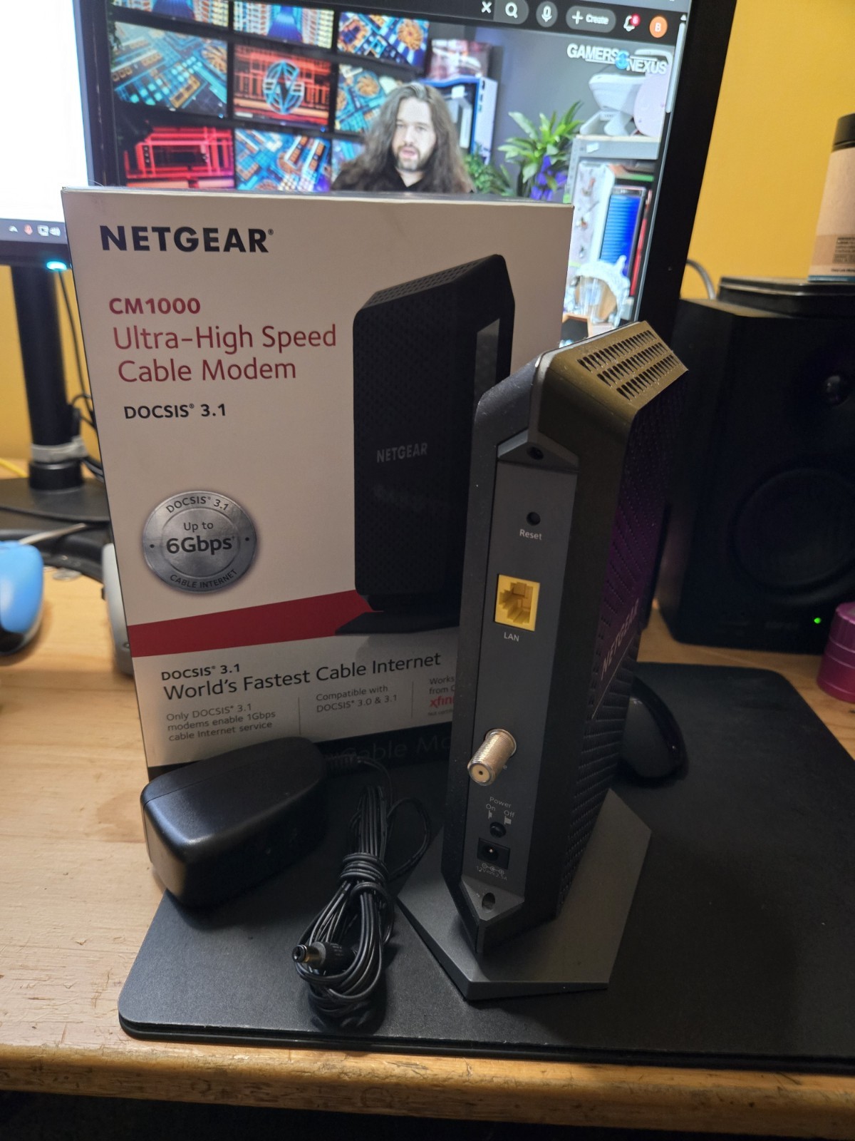 NETGEAR CM1000v2 – Nighthawk DOCSIS 3.1 Cable Modem