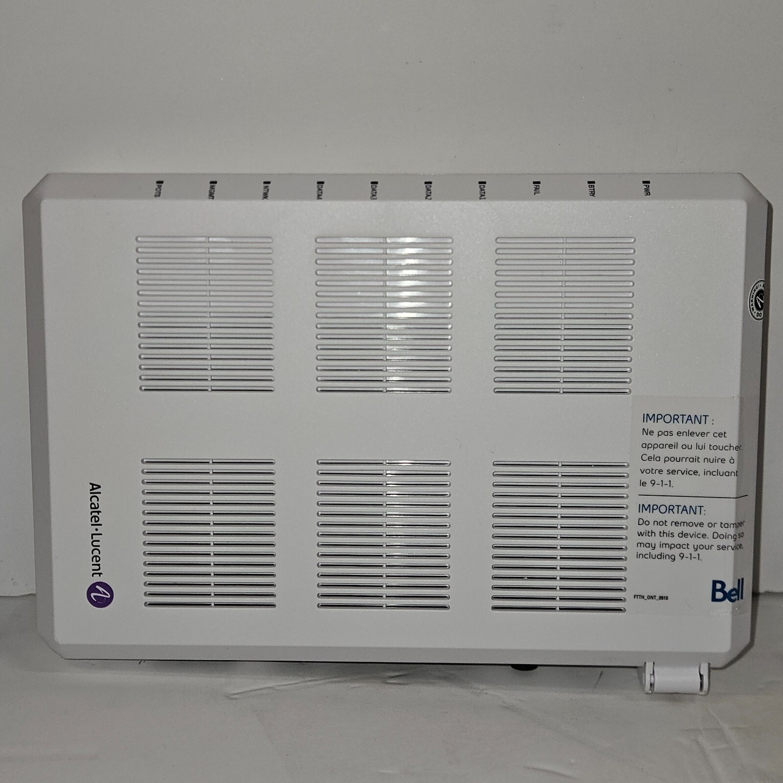 Alcatel-Lucent G-240G-A ONT Modem Bell Fiber FTTH – Brand New