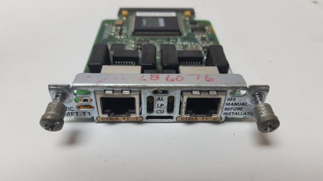 Cisco VWIC-2MFT-T1 2-Port RJ-48 Multiflex Trunk Interface Voice Card
