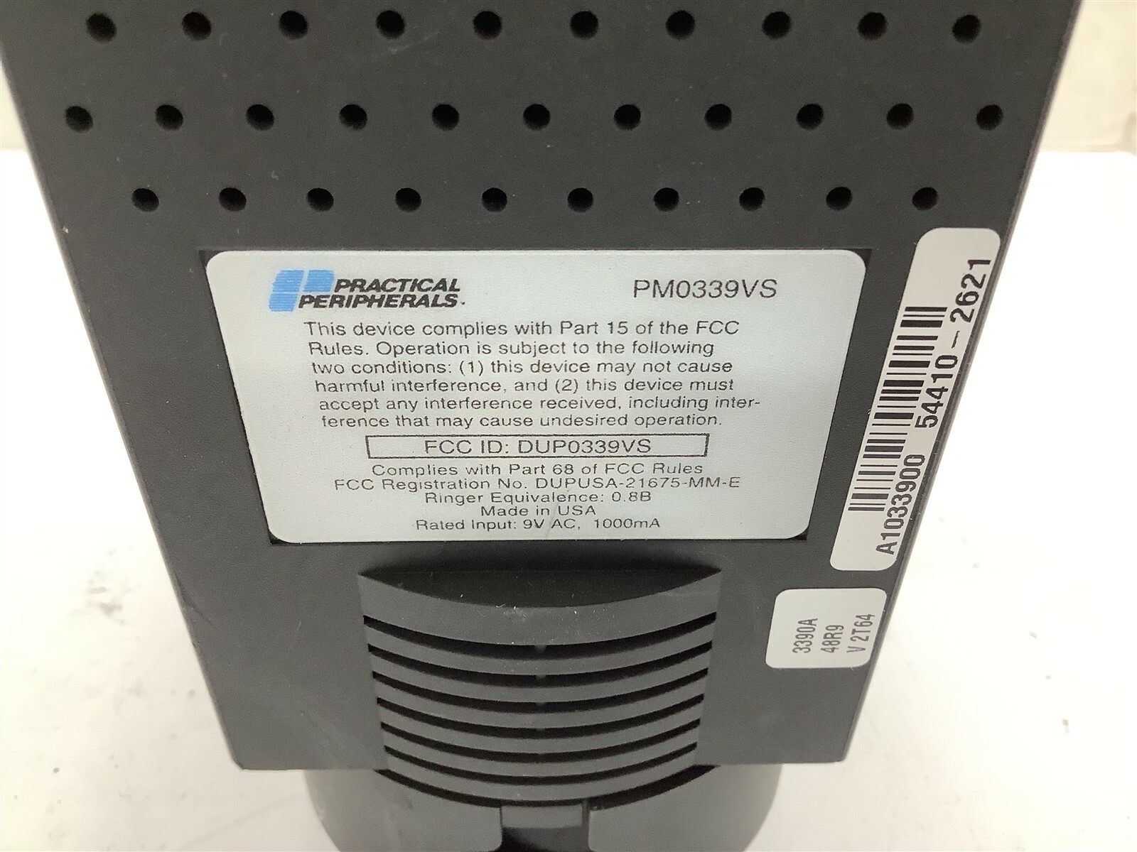 Practical Peripherals PC288LCD V.34 DUP0339VS