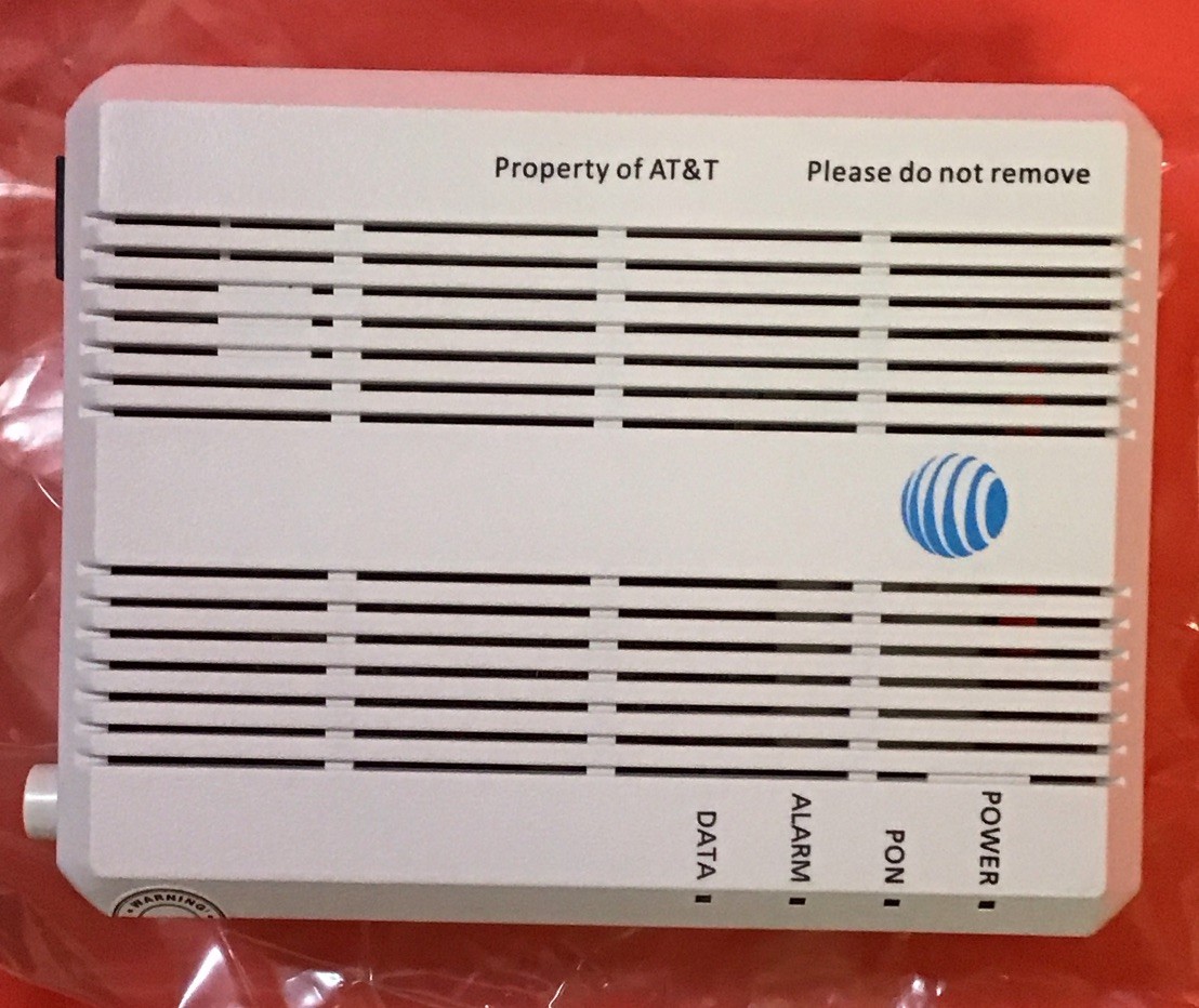NEW Nokia AT&T Fiber optic ethernet Network terminal G-010G-A /PT701