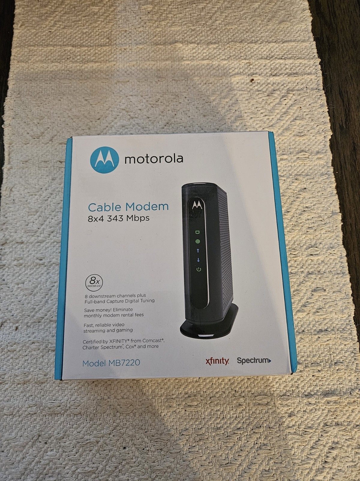 Motorola MB7220 DOCSIS 3.0 Cable Modem