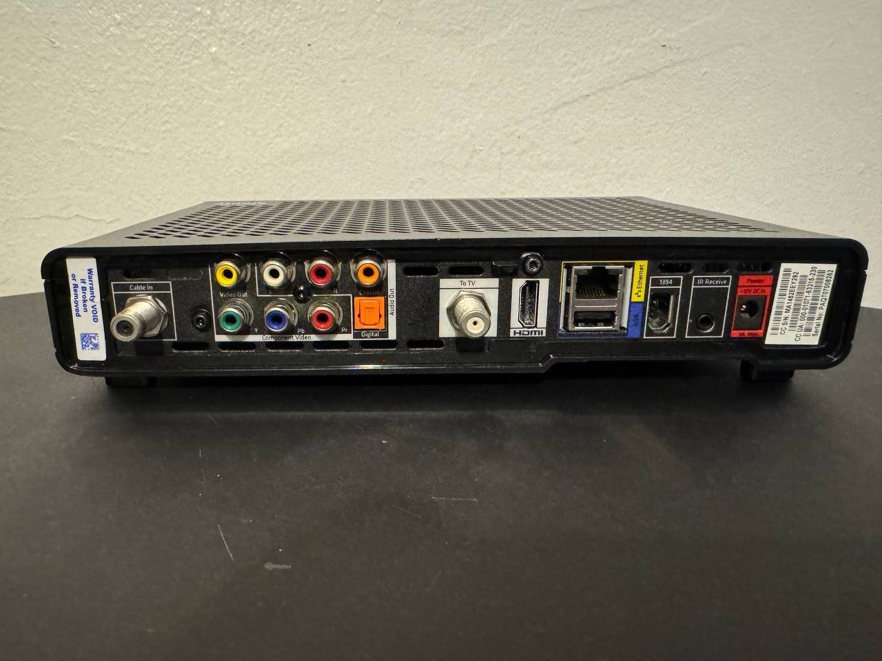 Comcast Xfinity modem model PR150BNM with power adapter