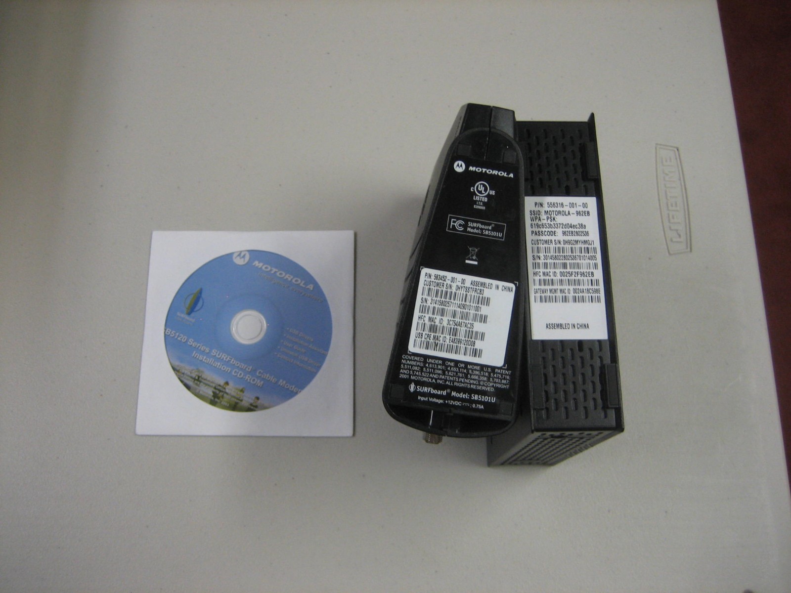 LOT-2** Motorola SURFboard SB5101U,SBG901* DOCSIS Modem Routers Only