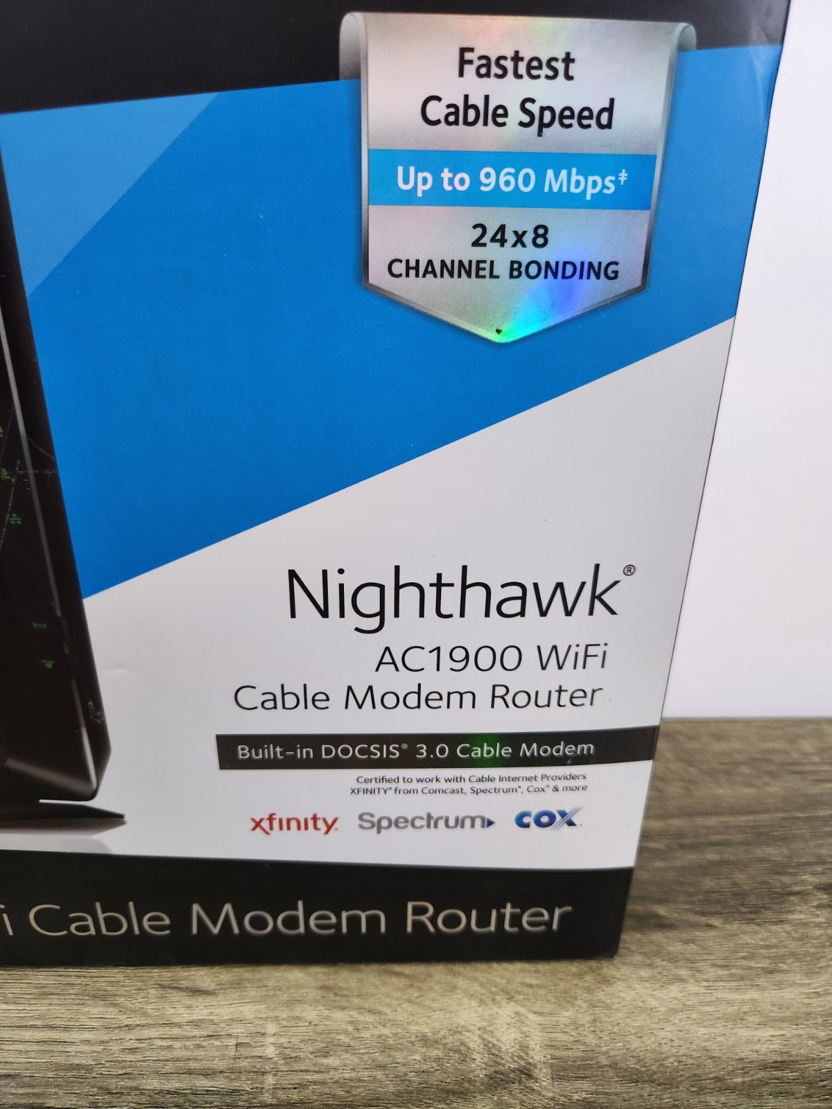 NETGEAR Nighthawk WiFi Cable Modem Router AC1900: Model C7000v2 DOCSIS 3.0