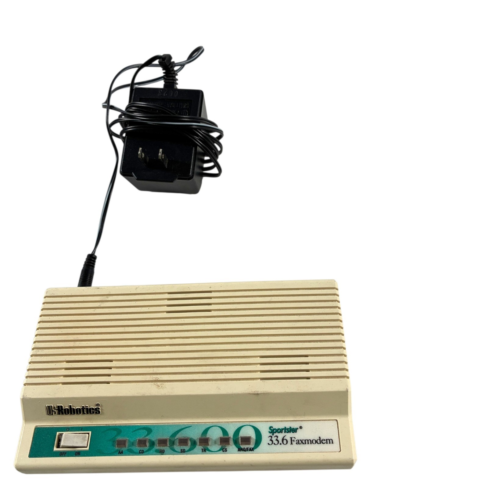 USRobotics Sportster 33,600 Faxmodem Model 0648 Vintage RS-232 External Lot of 2