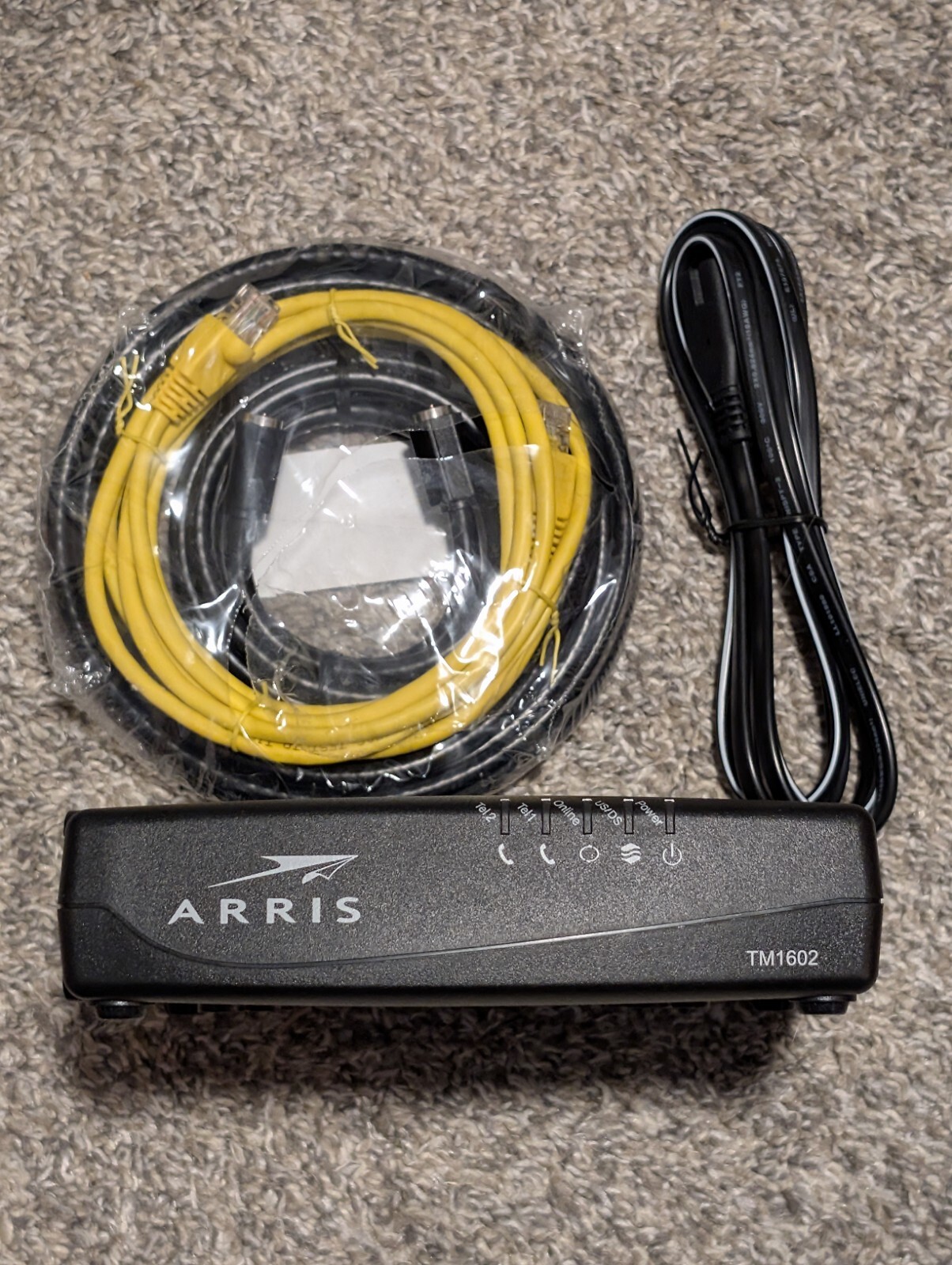 Arris TM1602A Docsis 3.0 Cable Internet Modem Charter Spectrum Comcast