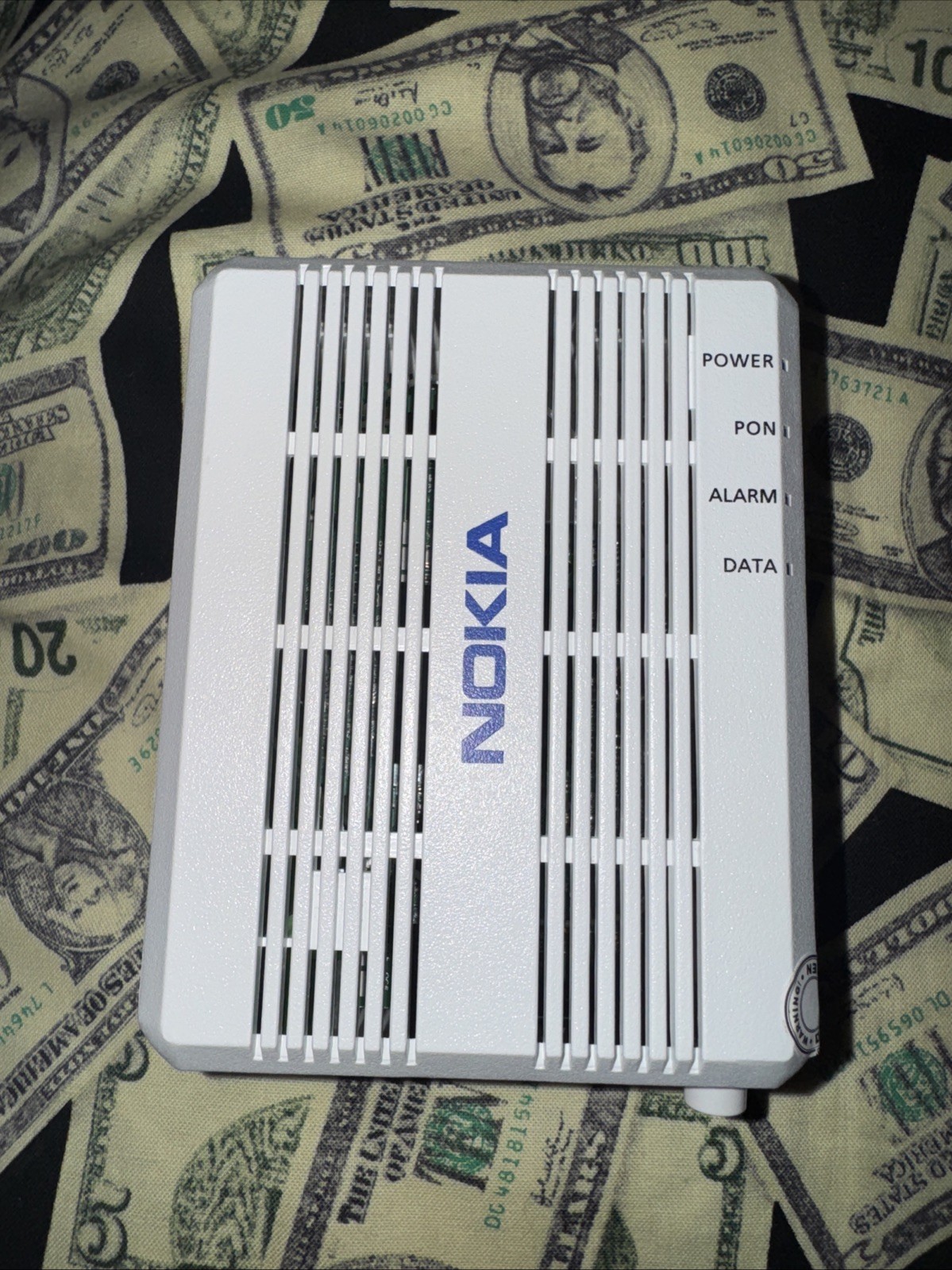 Nokia Intertek Fiber Optix Ethernet Network Terminal ONT MODEM G-010G-A