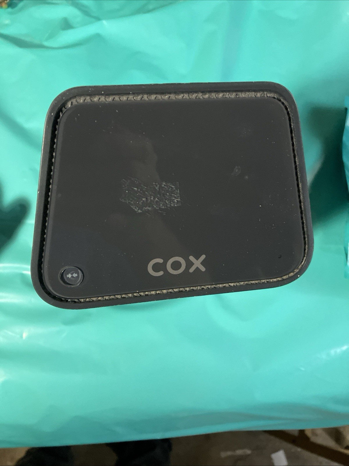 COX PANORAMIC MODEM, ROUTER, & REMOTE CGM414X (WORKS) (With Power Cable)